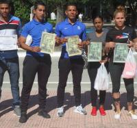 Efectuada en el Memorial de la Independencia de Jiguaní, actividad de homenaje a los atletas más destacados en el año 2018